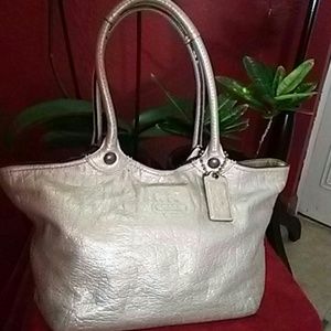 Authentic Vintage Coach Hobo